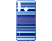 HUAWEI P30 Lite, színes szilikon-tok, Blue Lines