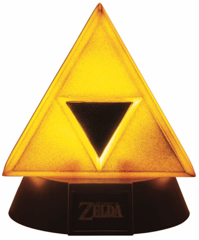 PALADONE The Legend of Zelda: Gold Triforce - Lampe de table (Or/Noir)