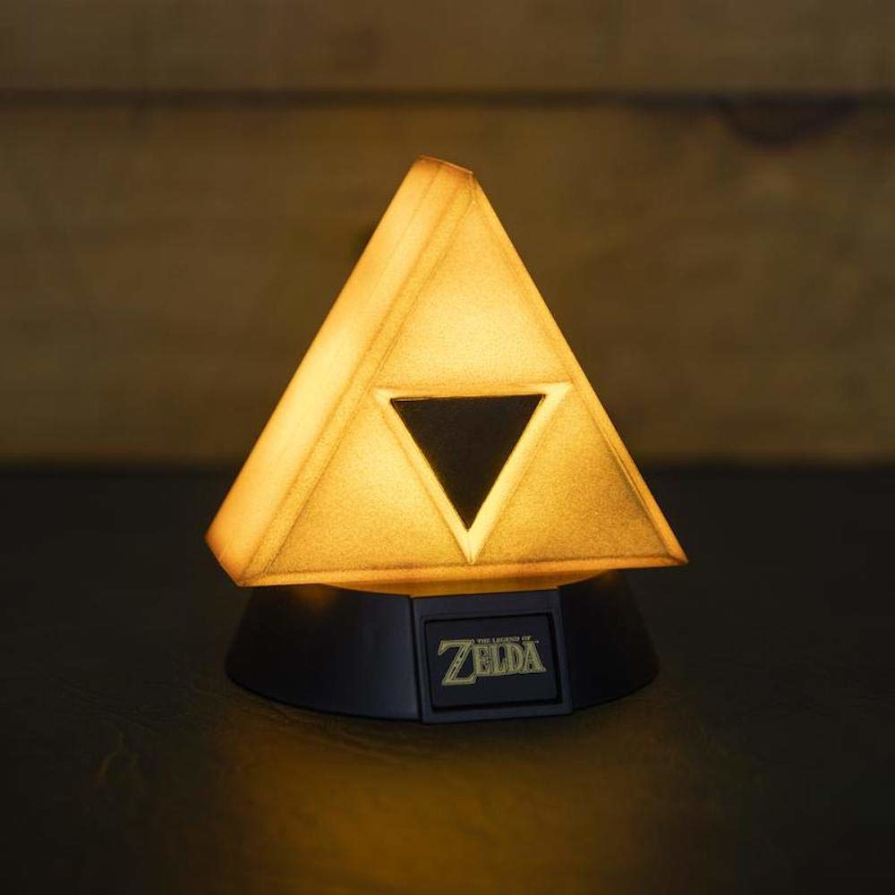 PALADONE The Legend of Zelda: Gold Triforce - Lampe de table (Or/Noir)