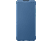 HUAWEI P30 Lite kártya-tartós flip tok, kék