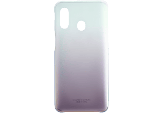 SAMSUNG Galaxy A40 gradation cover hátlap, Fekete (OSAM-EF-AA405CBEG)