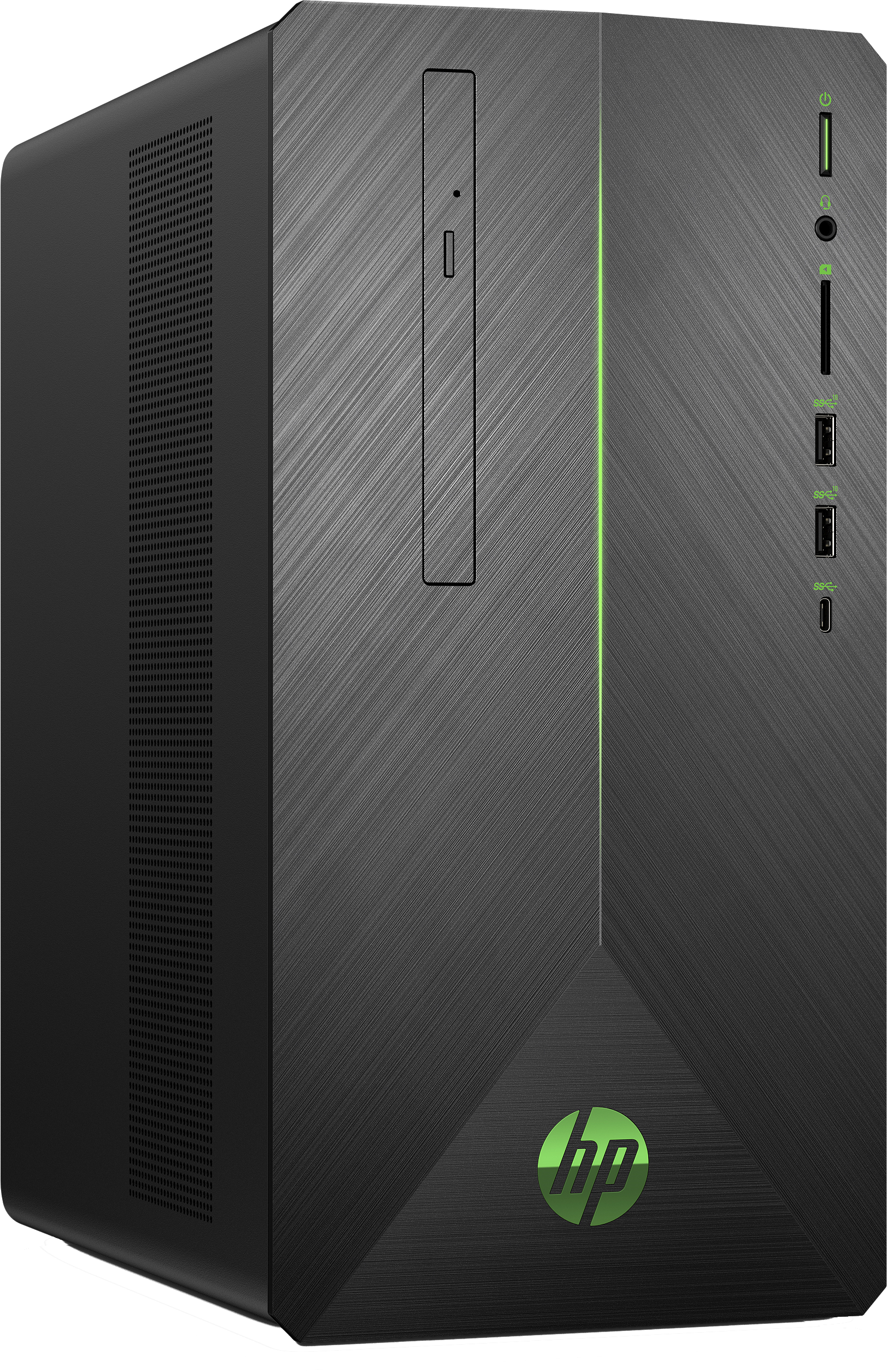 HP Gaming PC Pavilion 690-0957ng, schwarz (7DJ95EA) - Ausstellungsstück Gaming PC, Intel® Core™ i7-9700F Prozessor
(12 MB Cache, bis zu 4.70 GHz), 16 GB RAM SSD, Schwarz