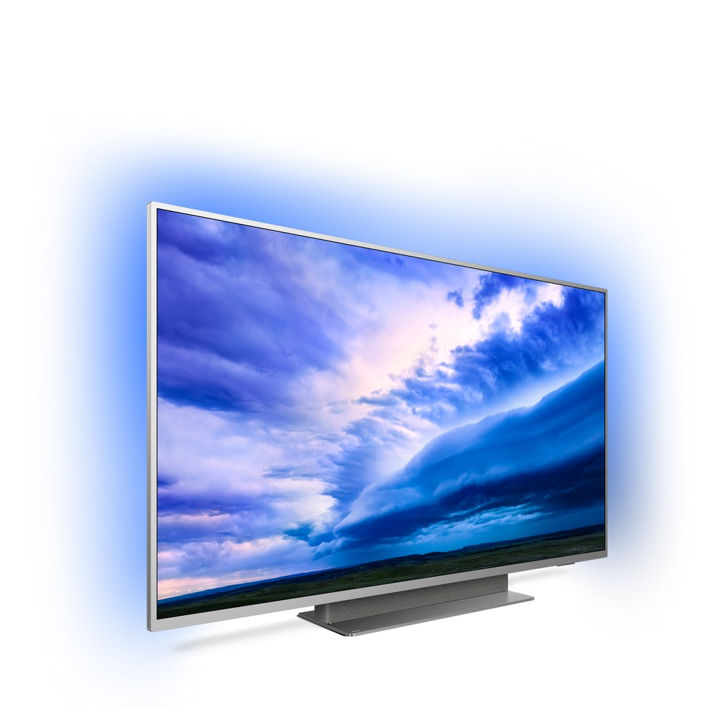 TV LED 55" - Philips 55PUS7504, UHD 4K, HDR 10+, Ambilight 3 lados, Android TV, P5, Barra de sonido