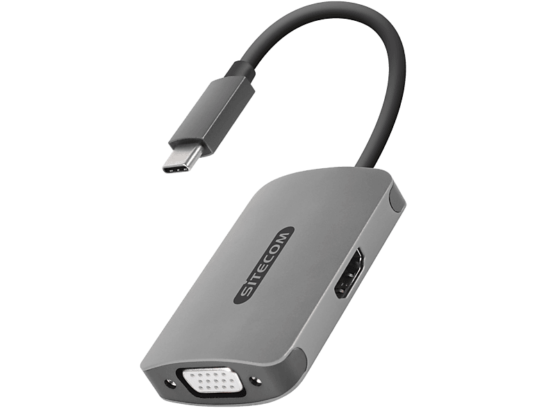 SITECOM Adapter USB-C / HDMI - VGA (CN-373)