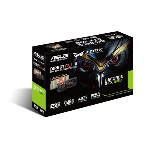 Tarjeta gráfica - ASUS, STRIX-GTX960-DC2-2GD5 PCIE3 2GB GDD