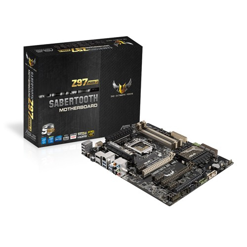Placa Base - ASUS, SABERTOOTH Z97 MARK 2,Intel®,1150,Z97,4D