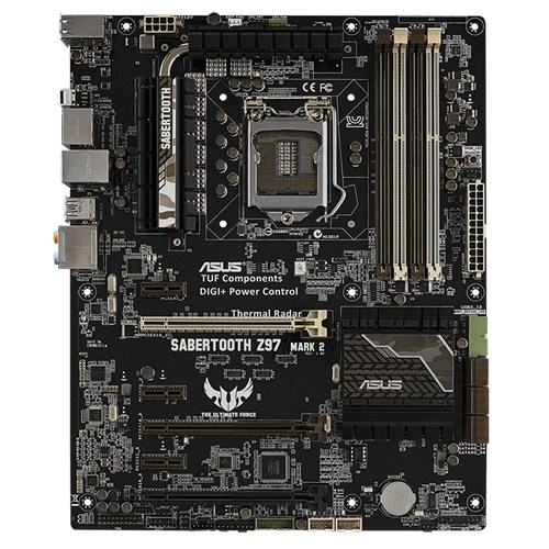 Placa Base - ASUS, SABERTOOTH Z97 MARK 2,Intel®,1150,Z97,4D