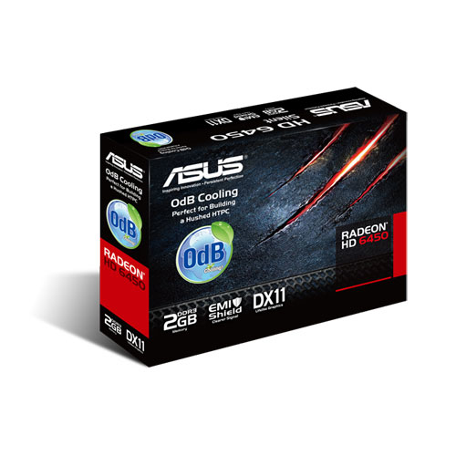 Tarjeta de Video Interna - ASUS, HD6450-SL-2GD3-L