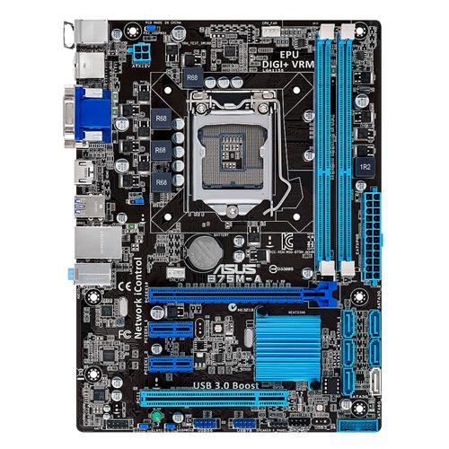 ASUS B75M-A 1155p DDR3 1600MHz S+V+GL 16x Anakart