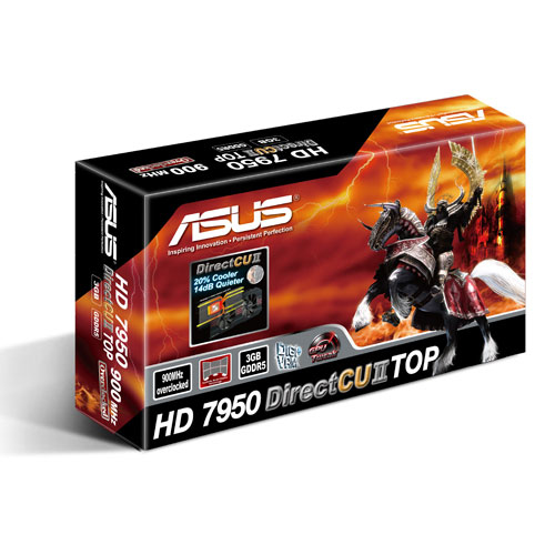 Tarjeta de Video Interna - ASUS, HD7950-DC2T-3GD5-V2