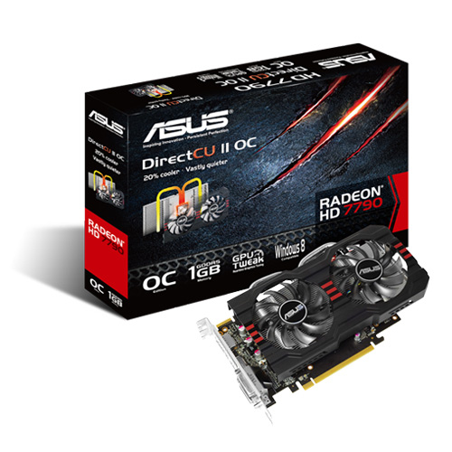 ASUS HD7790 1GB 128 Bit GDDR5 Ekran Kartı