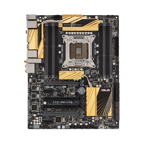 ASUS X79-Deluxe Soket 2011 DDR3 2800(O.C.) MHz USB 3.0 Anakart
