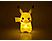 TEKNOFUN Pikachu - Lampada da tavolo LED (Giallo/Rosso/Nero)