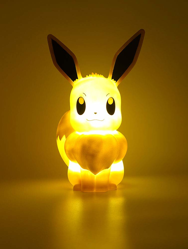 TEKNOFUN Évoli - Lampe de table LED (Brun/Jaune/Noir)