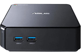 Mini PC - ASUS CHROMEBOX3-N007U, Intel® Celeron® 3865U, 4GB RAM, Chrome OS, Negro