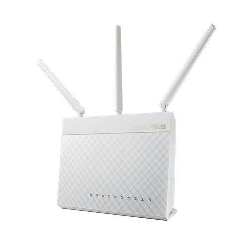 Router - ASUS, RT-AC68U WHITE AC1900 WRLS DB WLAN