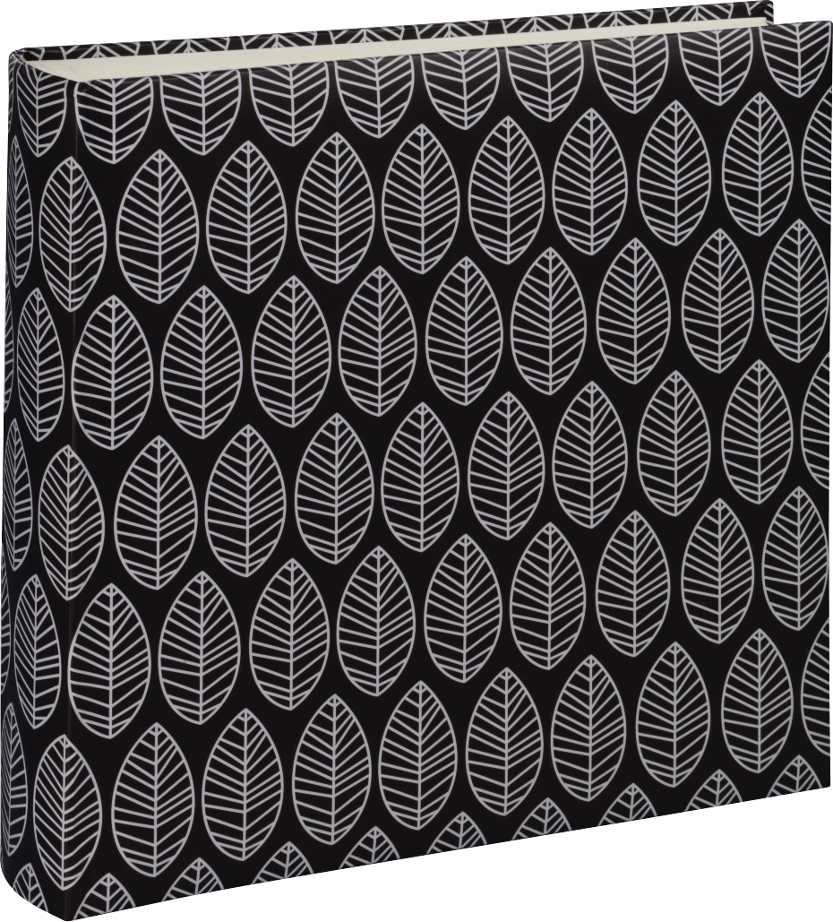 HAMA jumbo fotóalbum "fleur" 30x30/100, fekete/fehér