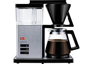 MELITTA 207497 AromaSignature DeLuxe - Kaffeemaschine (Schwarz/Silber)