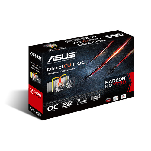 Tarjeta de Video Interna - ASUS, HD 7790 OC 2GB GDDR5