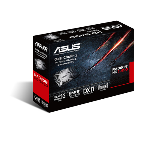 Tarjeta de Video Interna - ASUS, HD5450-SL-HM1GD3-L-V2