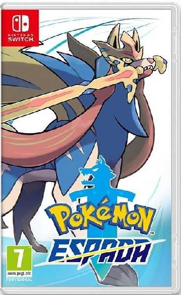 Nintendo Switch Pack Pokémon Escudo + Espada + Steelbook (Ed. Dual)
