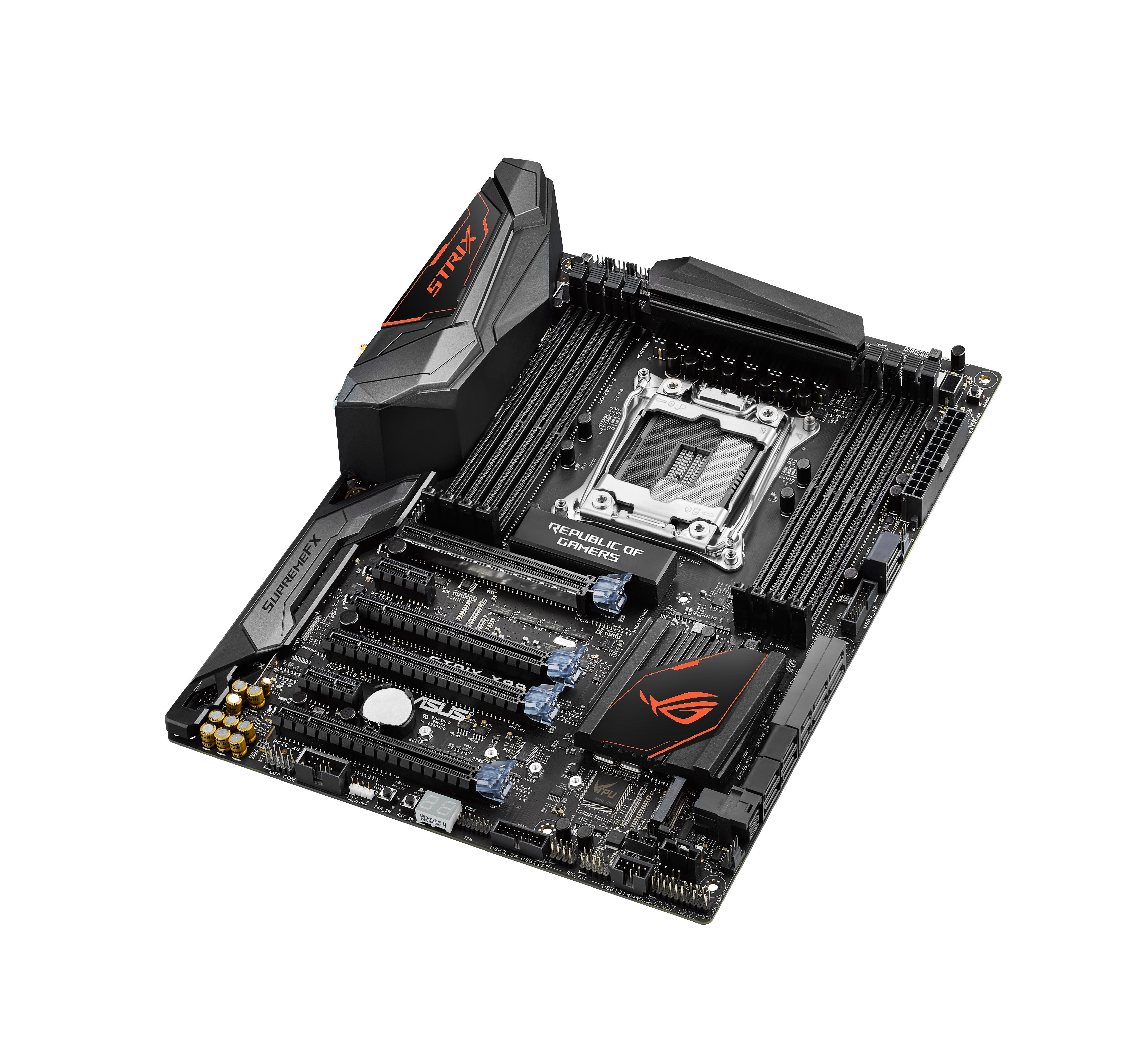 Placa Base - ASUS, PB, ATX, 2011V3, X99, STRIX X99 GAMING