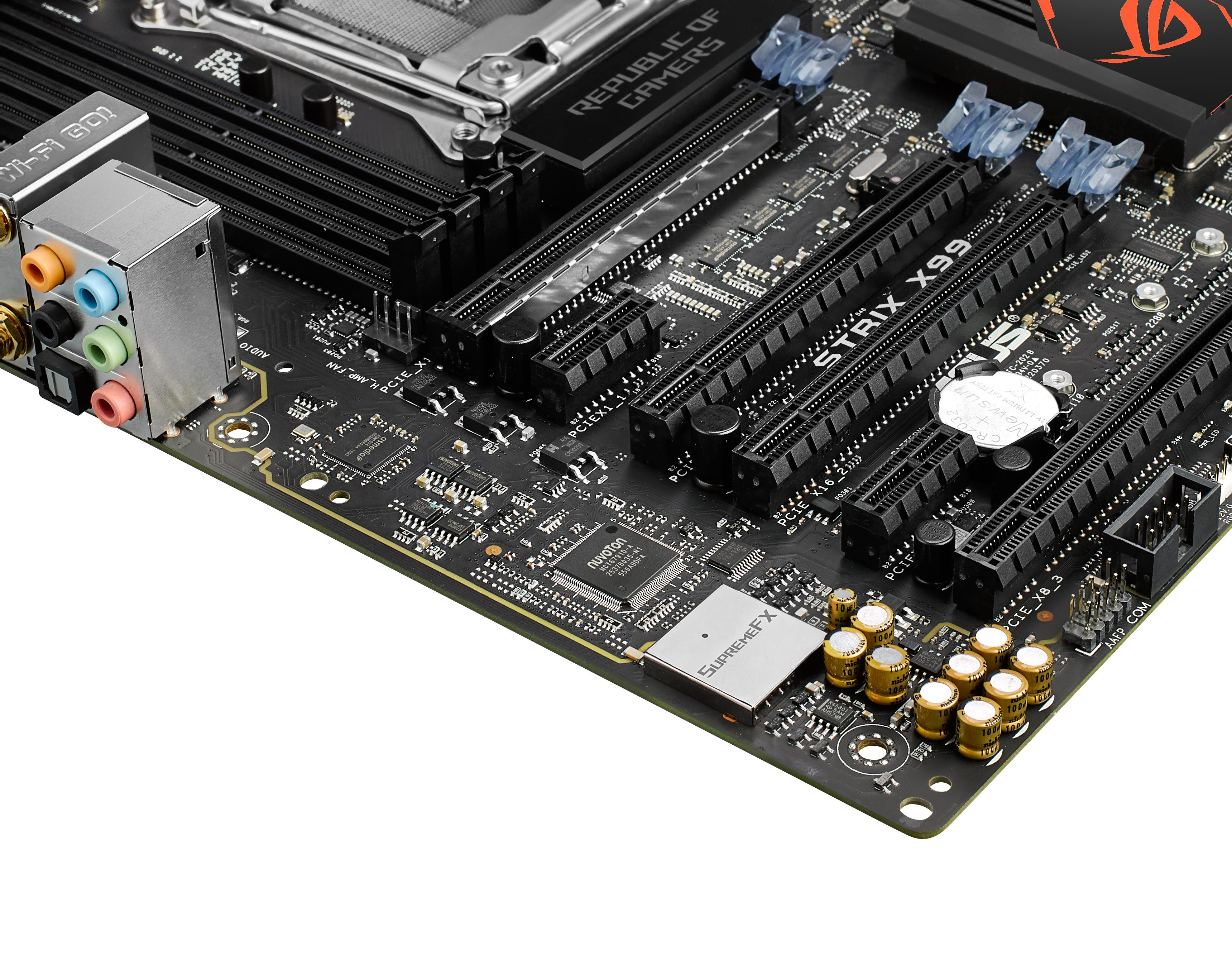 Placa Base - ASUS, PB, ATX, 2011V3, X99, STRIX X99 GAMING
