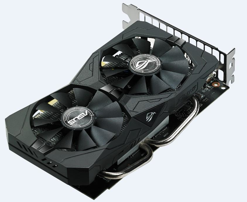 Tarjeta gráfica - ASUS ROG-STRIX-RX560-O4G-EVO-GAMING, 4G, GDDR5, 128 bits, Aura Sync RGB