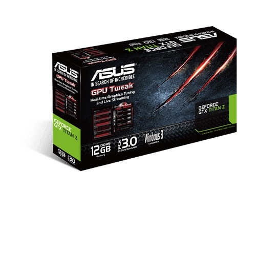 Tarjeta gráfica - ASUS, VGA ASUS GTXTITANZ-12GD5