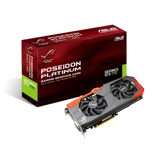 ASUS ROG POSEIDON-GTX770-P-2GD5 2GB 256 Bit GDDR5 Ekran Kartı