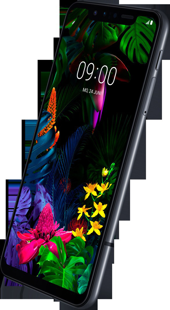 LG G8S ThinQ 128 GB Mirror Black Dual SIM