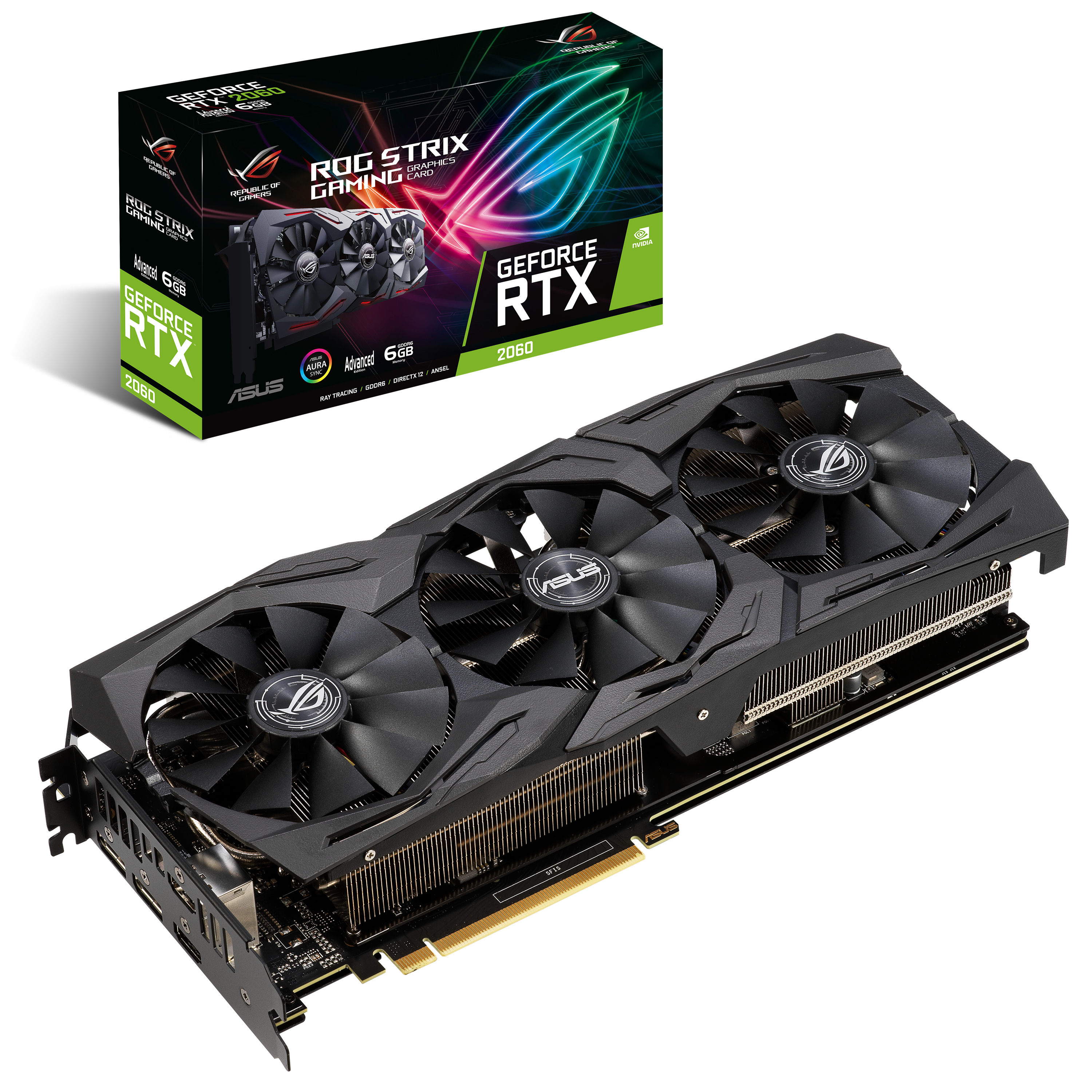 ASUS Rog Strix RTX2060 6G GDDR5 Gaming Ekran Kartı