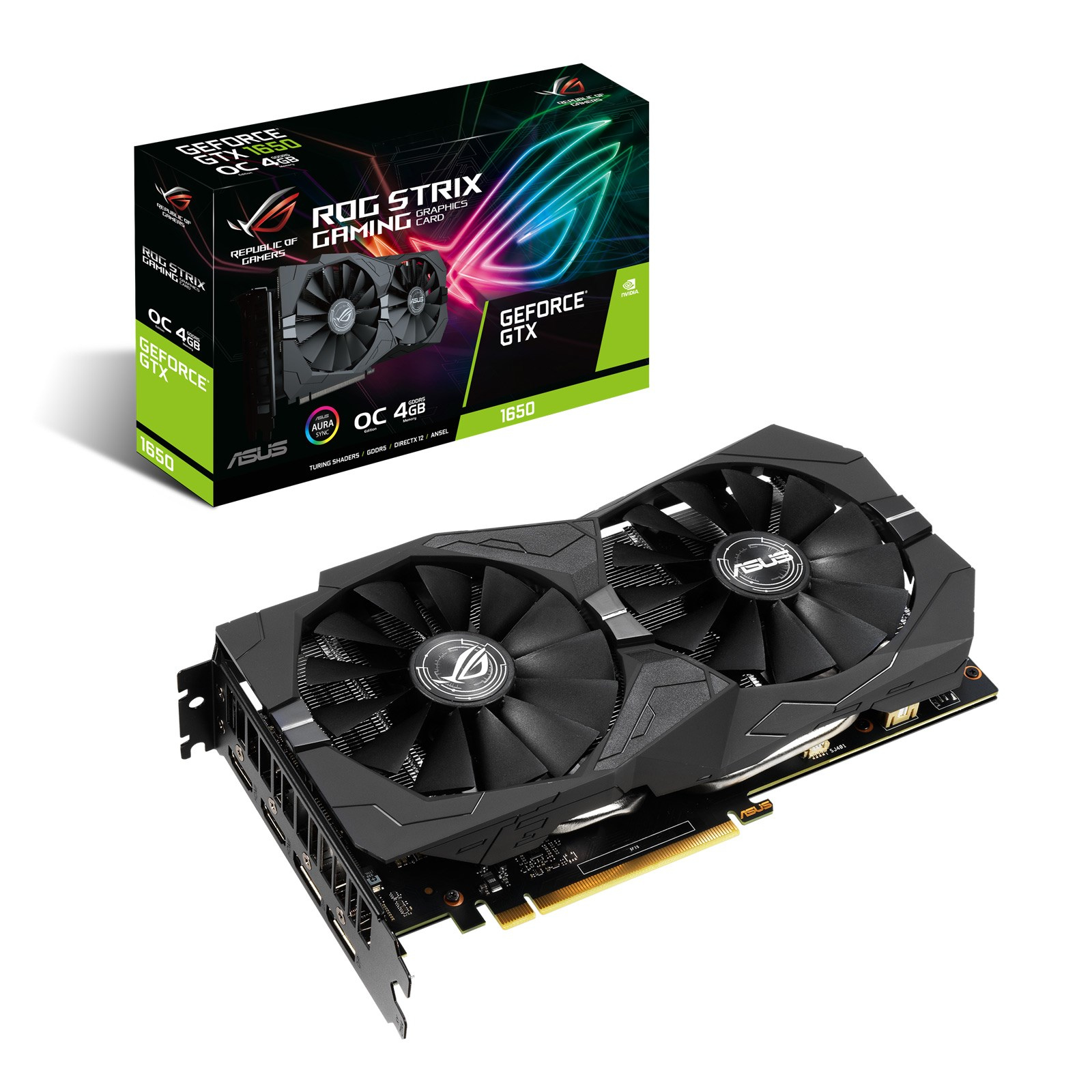 ASUS ROG-STRIX-GTX1650-O4G-GAMING