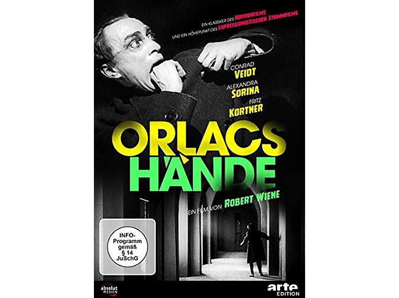 Orlacs Hände (1923) DVD