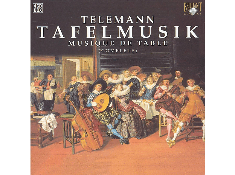 Wilbert Hazekzet & Musica Amphion - Telemann: Tafelmusik, Musique de table Complete CD