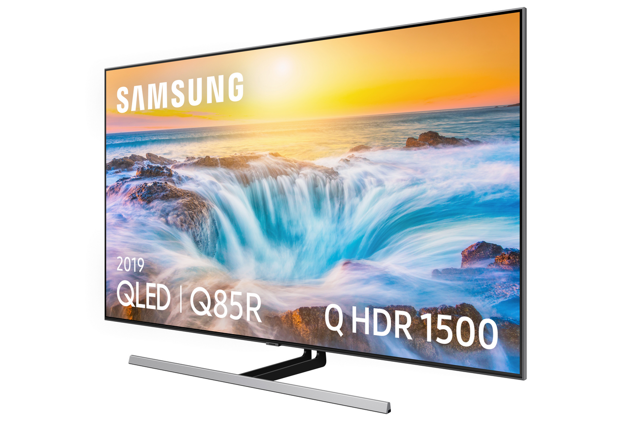 TV QLED 75"- Samsung 75Q85R, 4K UHD, IA 4K, Direct Full Array Premium, HDR 1500 Quantum dot Smart TV