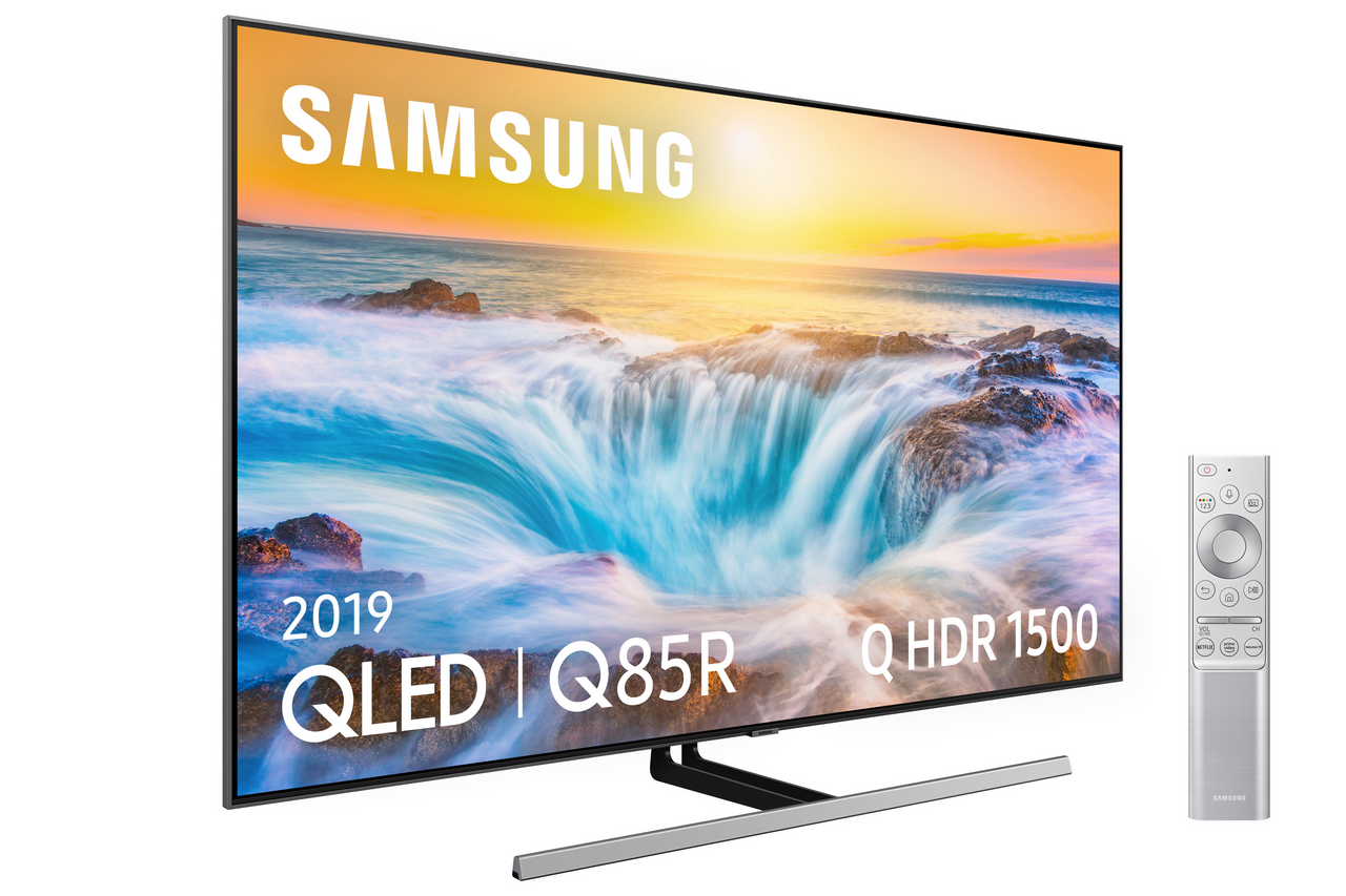 TV QLED 75"- Samsung 75Q85R, 4K UHD, IA 4K, Direct Full Array Premium, HDR 1500 Quantum dot Smart TV