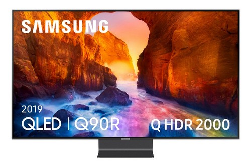 TV QLED 55"- Samsung 55Q90R, 4K UHD, IA 4K, Direct Full Array Elite, HDR 2000, Quantum dot, Smart TV