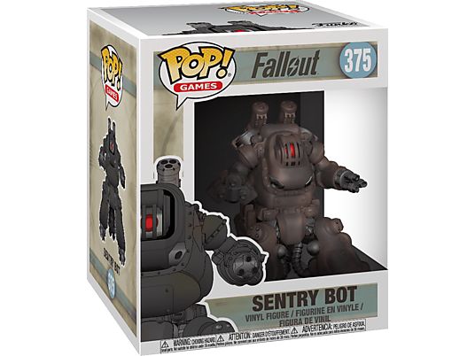 FUNKO POP! Games: Fallout - Sentry Bot - Vinyl Figur (Braun)