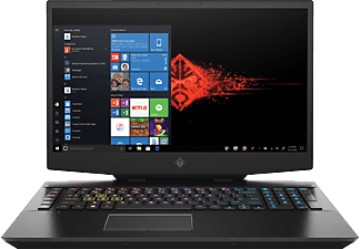 HP OMEN 17-cb0310ng, Notebook mit 17 Zoll Display, Intel® Core™ i7 Prozessor, 16 GB RAM, 1000 GB HDD, 256 GB SSD, NVIDIA® GeForce RTX™ 2060, Schwarz