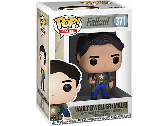 FUNKO POP! Games: Fallout - Vault Dweller (Male) - Figurina in vinile (Multicolore)