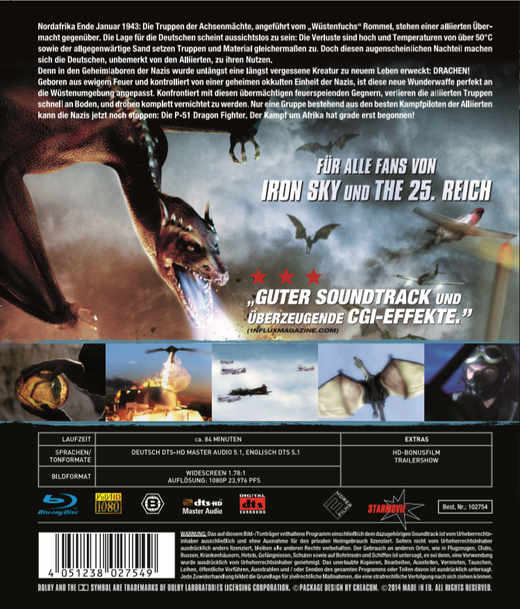 P-51 Dragon Fighter Blu-ray