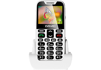 EVOLVEO Easyphone XD EP-600 fehér nyomógombos kártyafüggetlen mobiltelefon