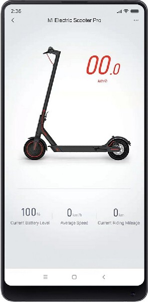 Patinete eléctrico - Xiaomi Mi Electric Scooter Pro, Vel. 25 km/h, 45 km autonomia, Pantalla, Negro