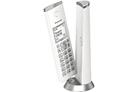 Teléfono Inalámbrico Diseño-Panasonic KX-TGK210SPW Identificador Llamada, Manos Libres, Bloqueo Llamada-Blanco