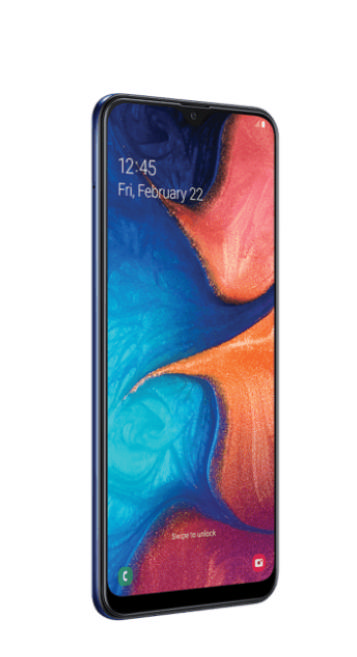 SAMSUNG Galaxy A20 Akıllı Telefon Mavi Fiyat & Özellik | MediaMarkt