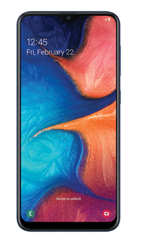 SAMSUNG Galaxy A20 Akıllı Telefon Mavi Fiyat & Özellik | MediaMarkt