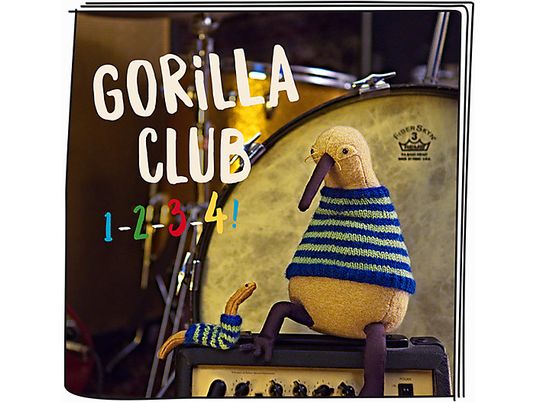 TONIES Gorilla Club - 1-2-3-4 [Version allemande] - Figure audio /D 