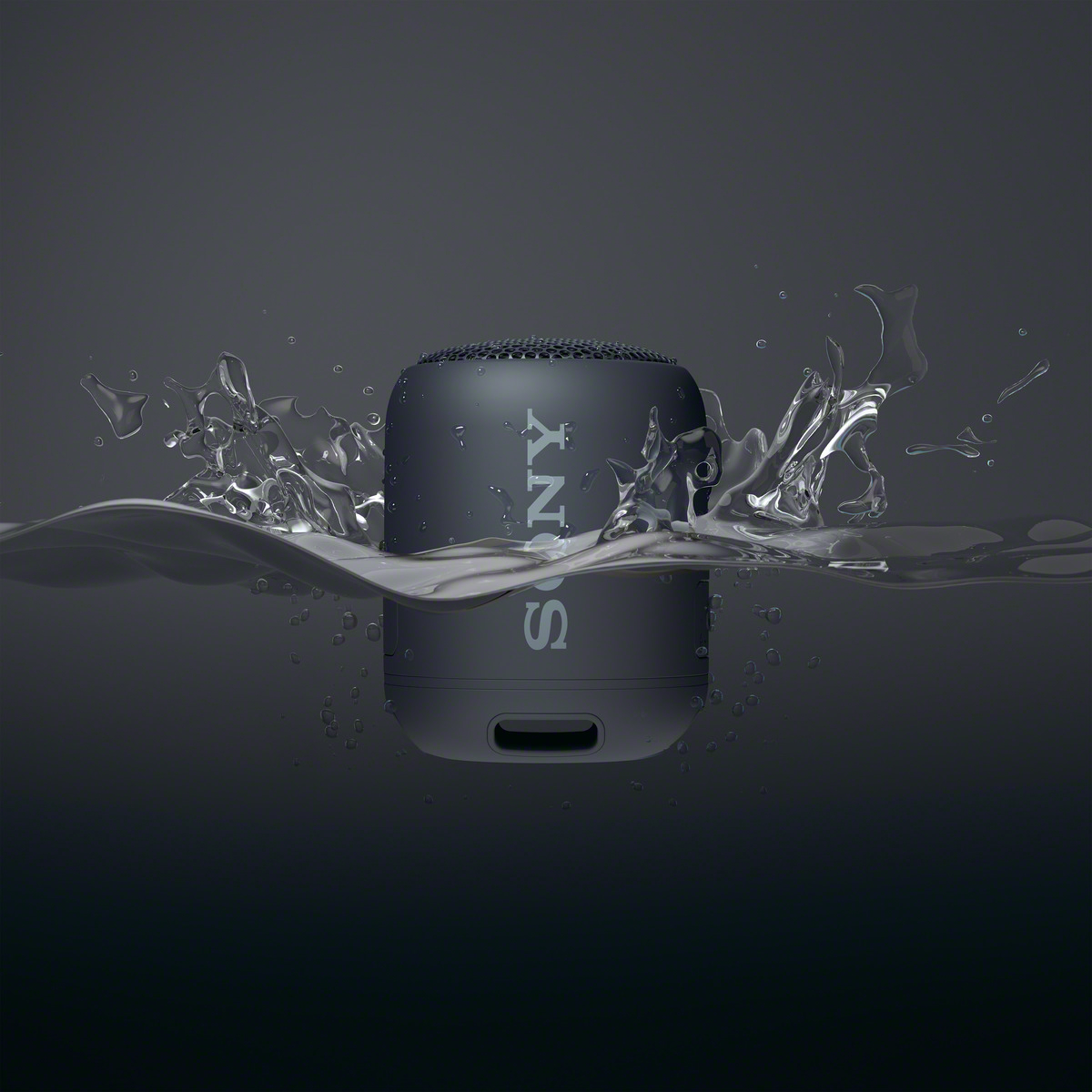 Altavoz inalámbrico - Sony SRS-XB12B, EXTRA BASS, Bluetooth, Autonomía 16 horas, IP67, Negro