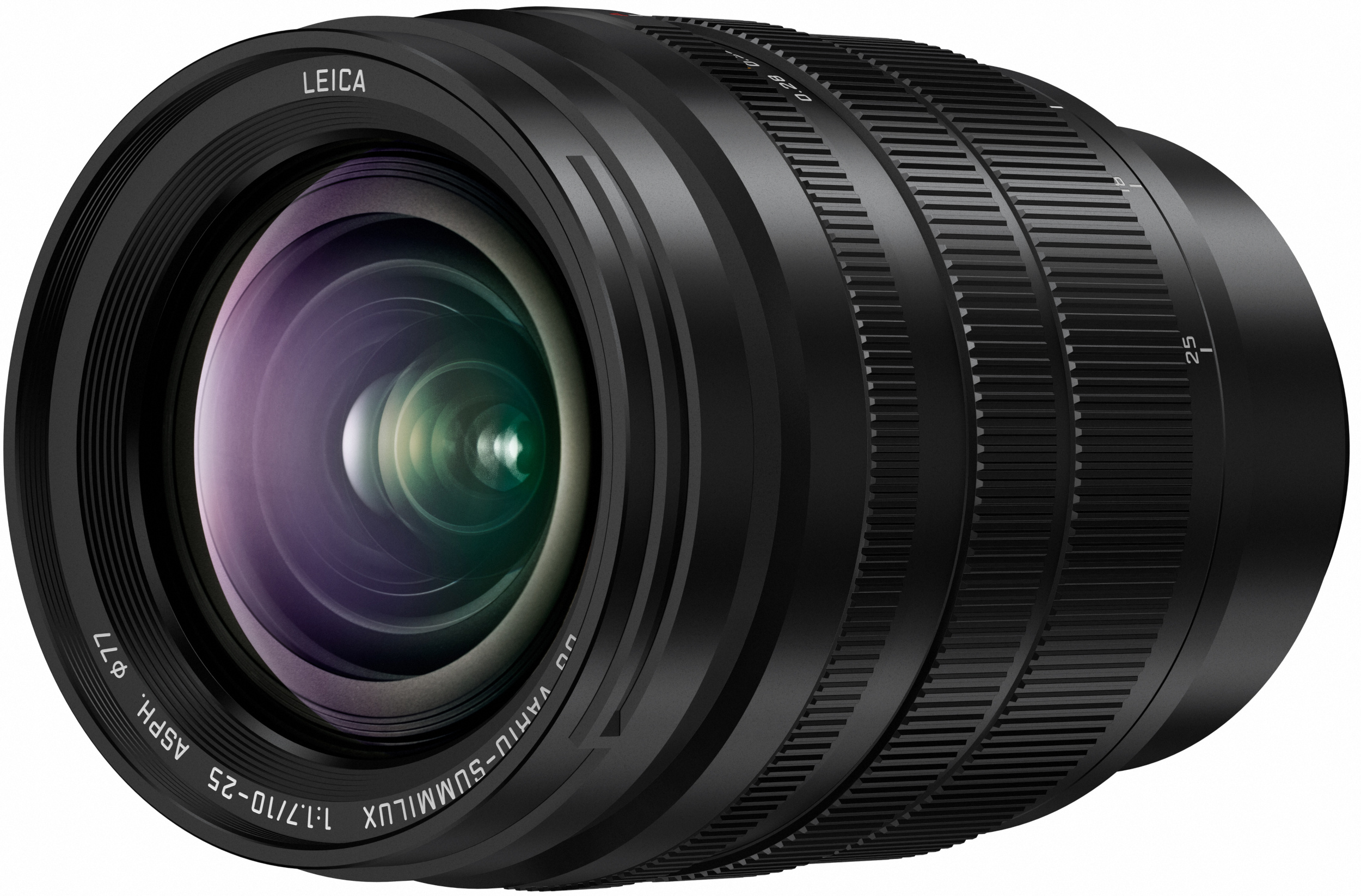 PANASONIC Ausstellungsstück - Objektiv Leica DG Vario Summilux 10-25mm f1.7, Schwarz